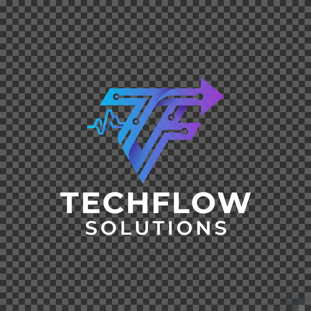TechFlow Solutions logo